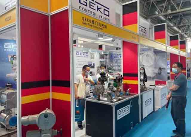 GEKO CONTROL-VALVES Pekin'deki Cippe 2021'e Katıldı