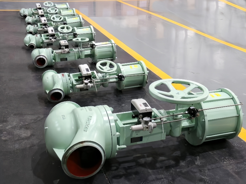 Pnömatik Piston Tipi Akıllı Basınç Dengeli Soğutma Düşük Gürültülü Tek Koltuklu Kontrol Vanası