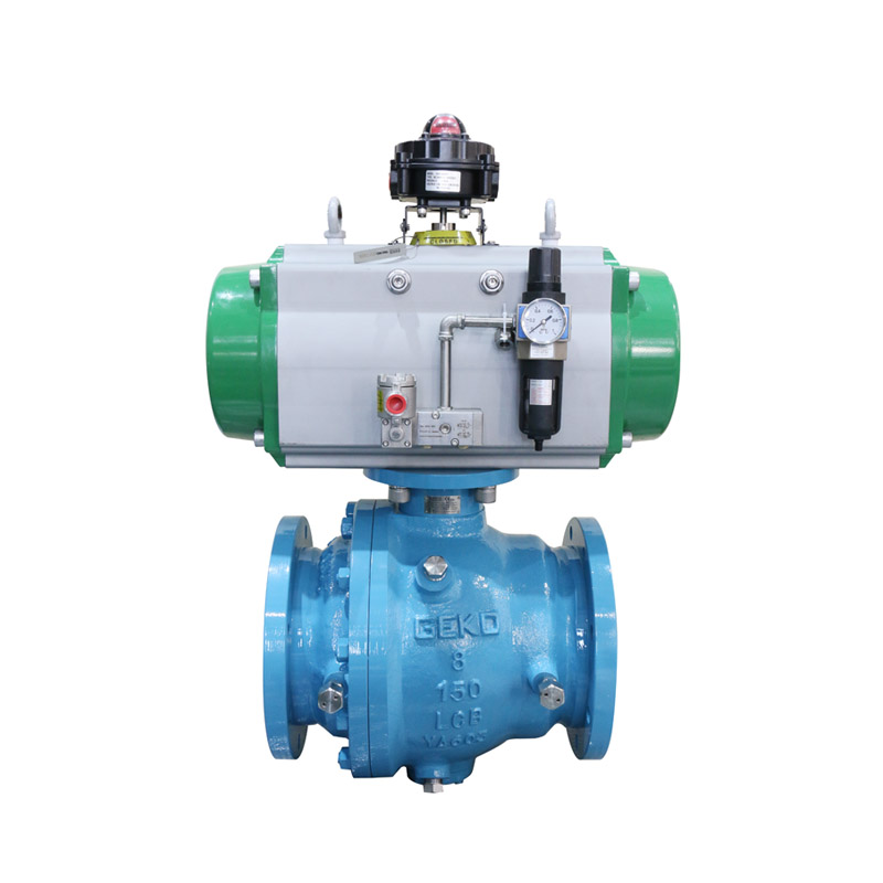 Flange stainless steel ball valve