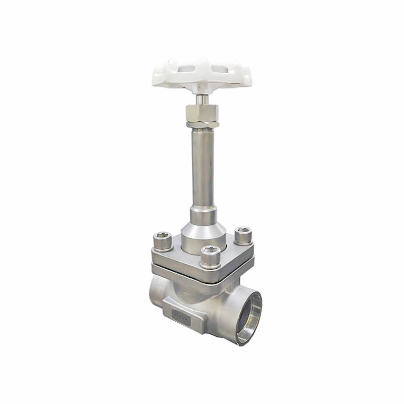 Low temperature extension rod globe valve