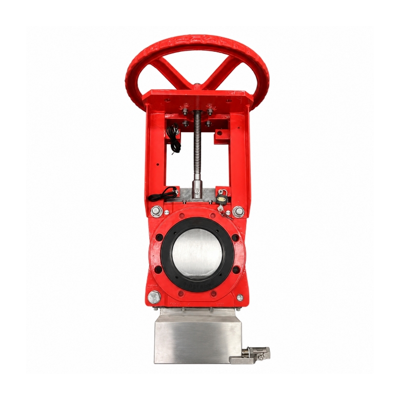 CF8 Knife Gate Valve with Lock Device