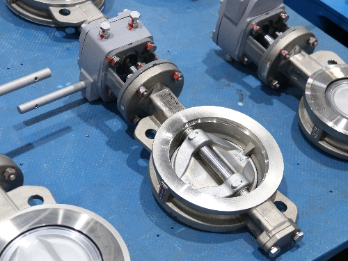 pneumatic butterfly valve with positioner
