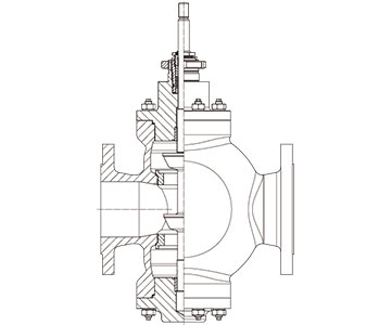 GKV350/380 serisi açı valfi